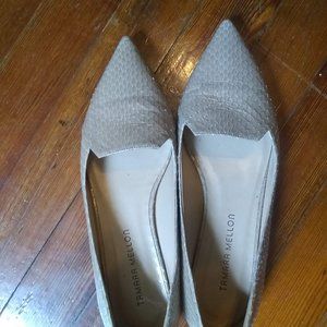 Tamara Mellon Snakeskin Flats